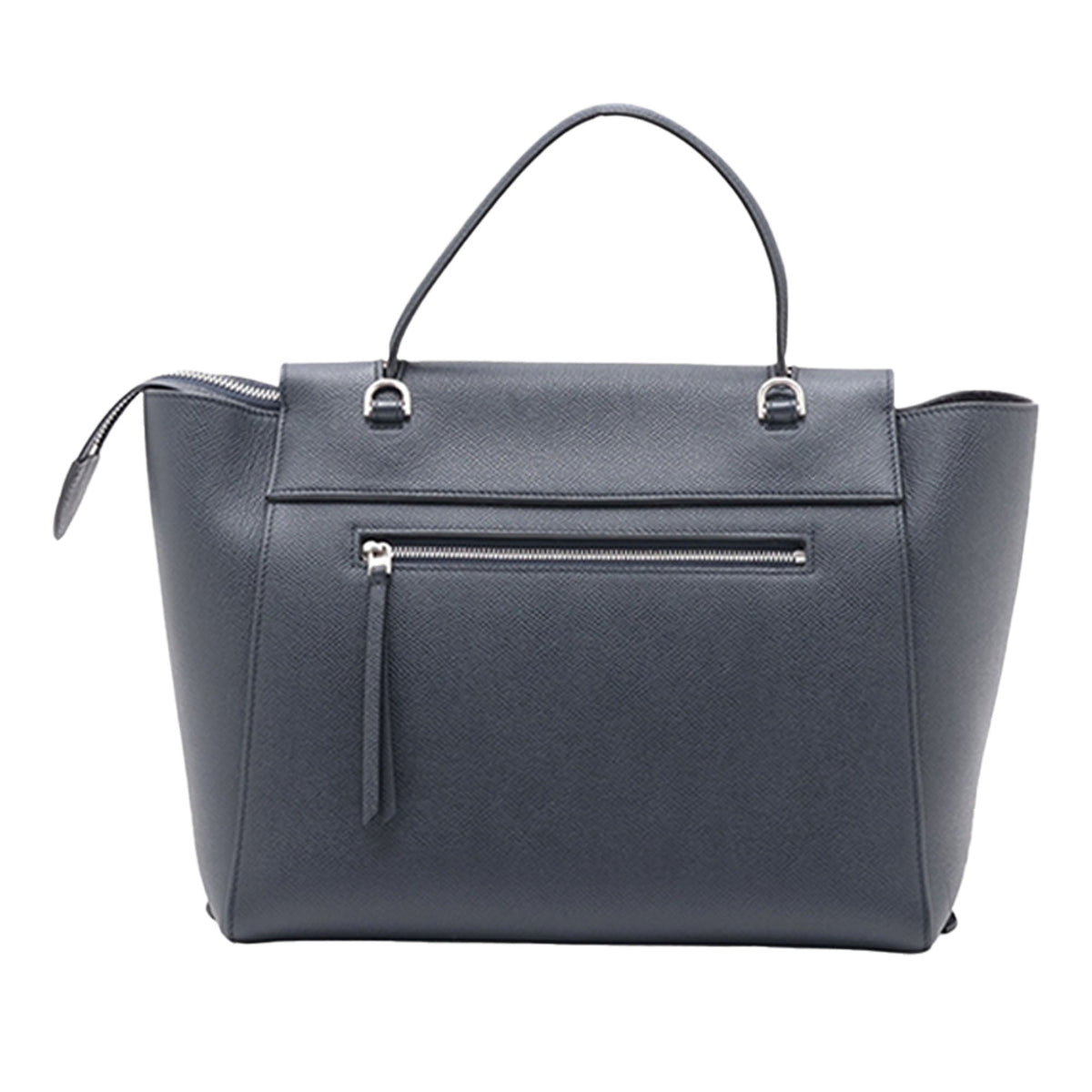 Celine Mini Grained Calfskin Belt Bag — Blue