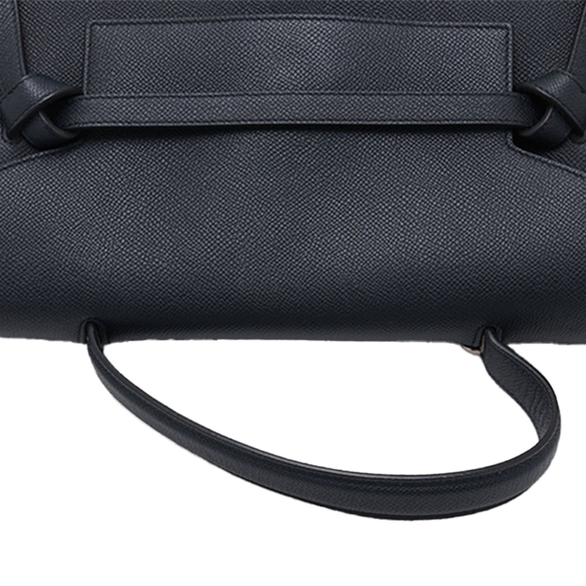 Celine Mini Grained Calfskin Belt Bag — Blue