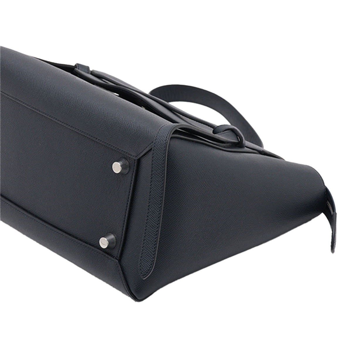 Celine Mini Grained Calfskin Belt Bag — Blue