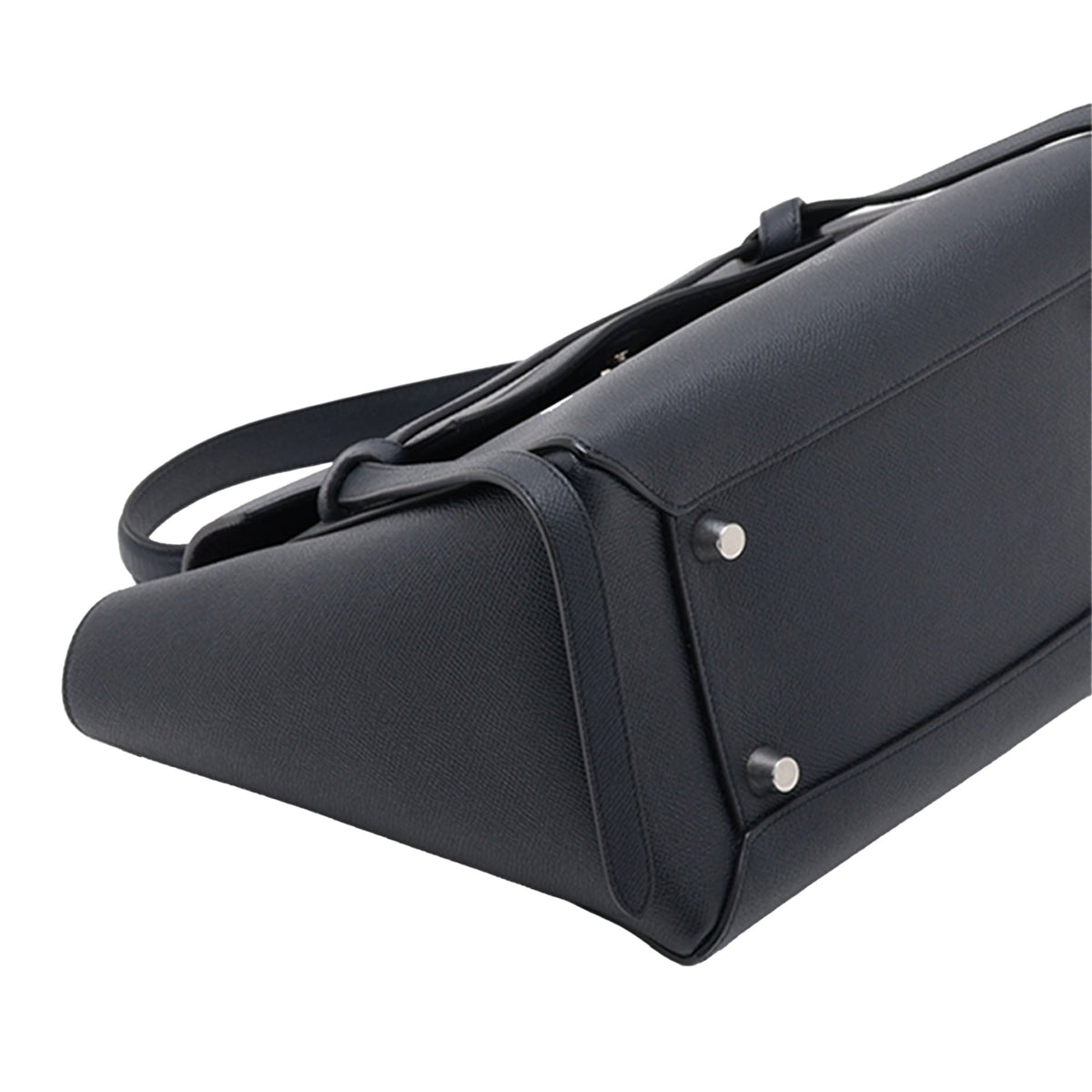 Celine Mini Grained Calfskin Belt Bag — Blue