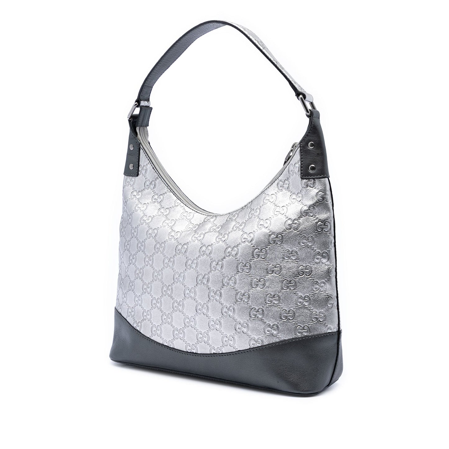 Gucci Metallic Guccissima Shoulder Bag