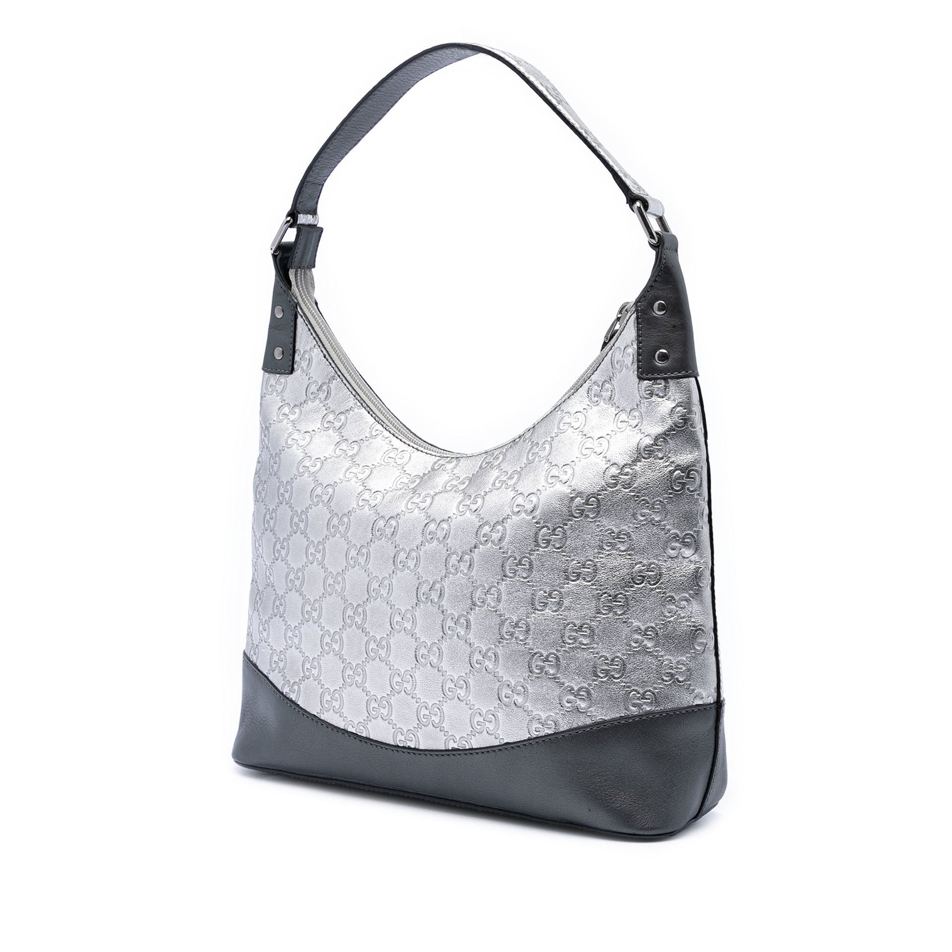 Gucci Metallic Guccissima Shoulder Bag