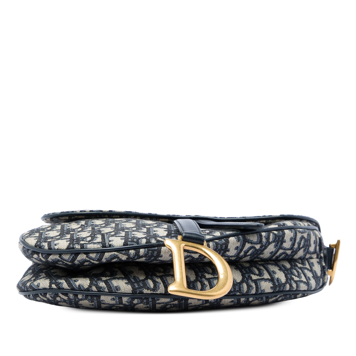 Dior Oblique Canvas Saddle Bag