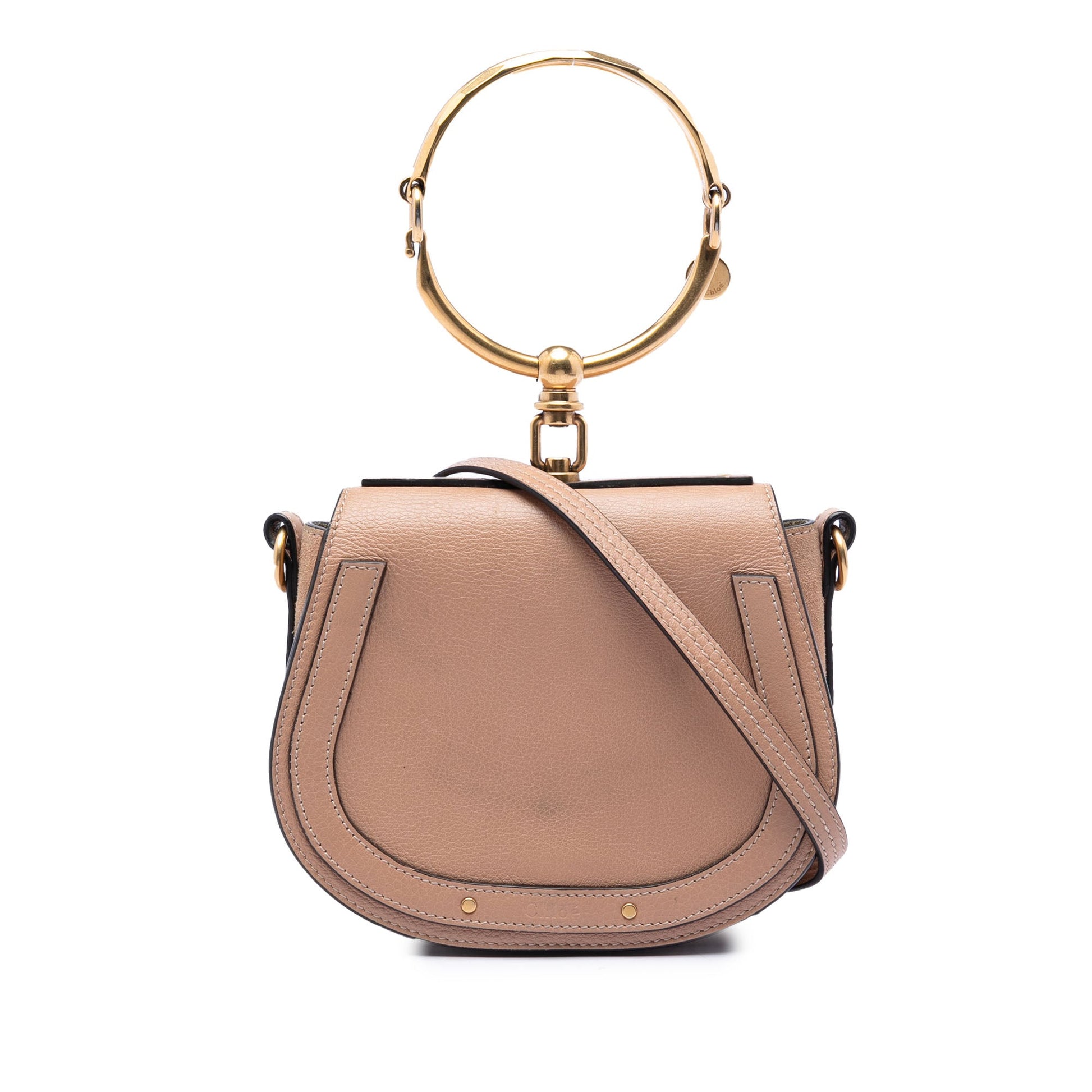 Chloé Small Leather Nile Bracelet Satchel