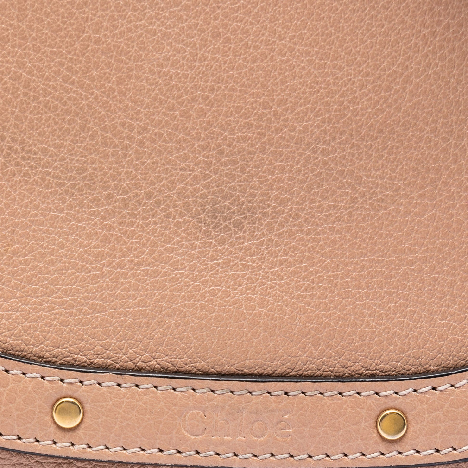 Chloé Small Leather Nile Bracelet Satchel