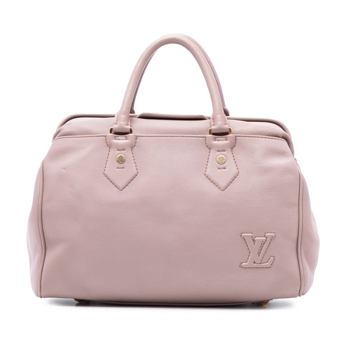 Louis Vuitton Limited Edition Cuir Cinema Intrigue Top Handle Bag
