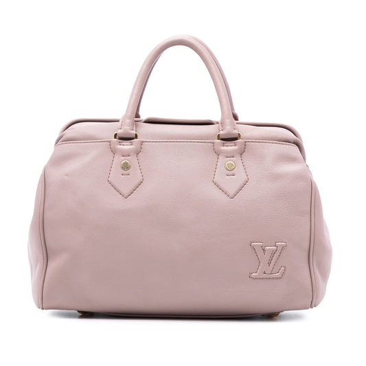 Louis Vuitton Limited Edition Cuir Cinema Intrigue Top Handle Bag