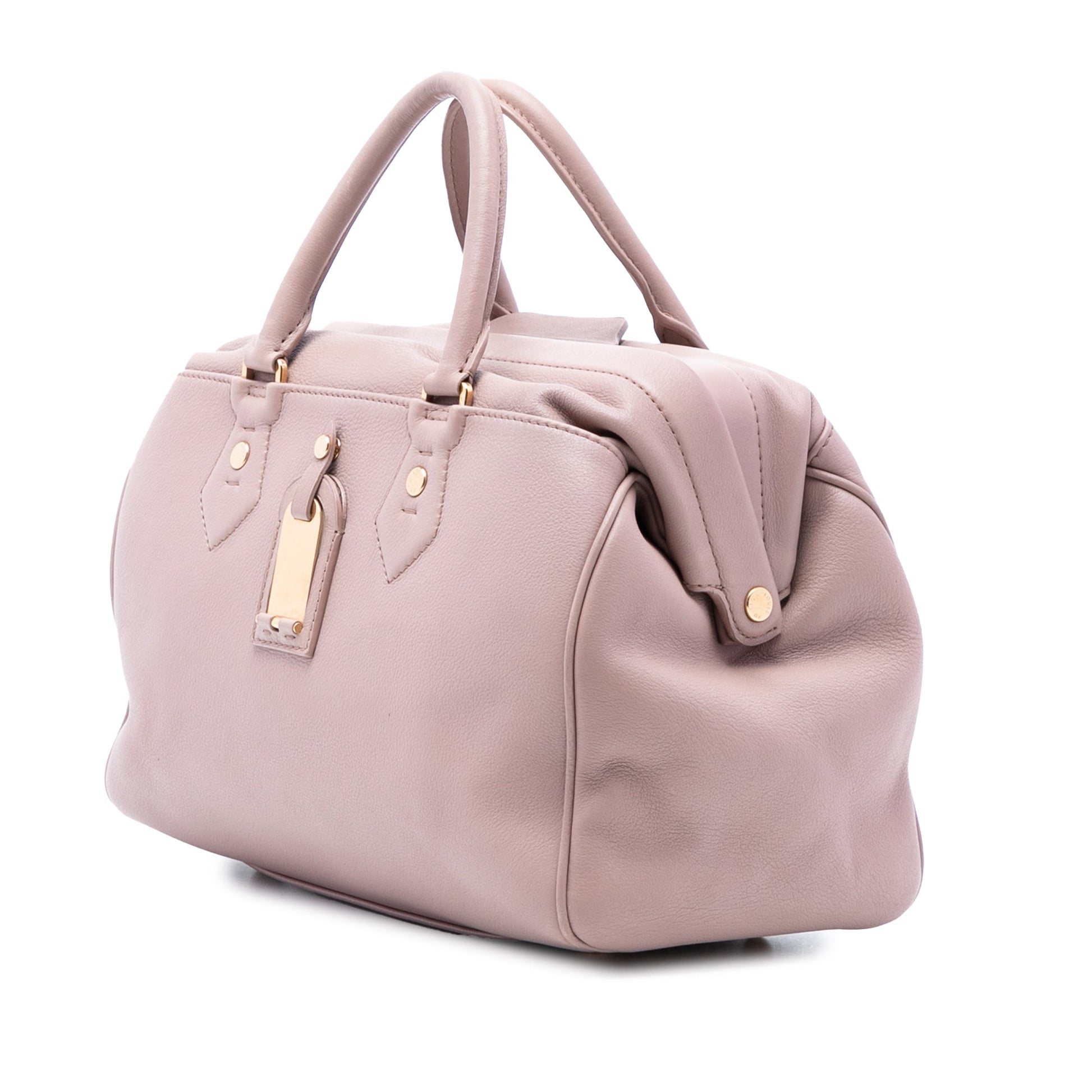 Louis Vuitton Limited Edition Cuir Cinema Intrigue Top Handle Bag