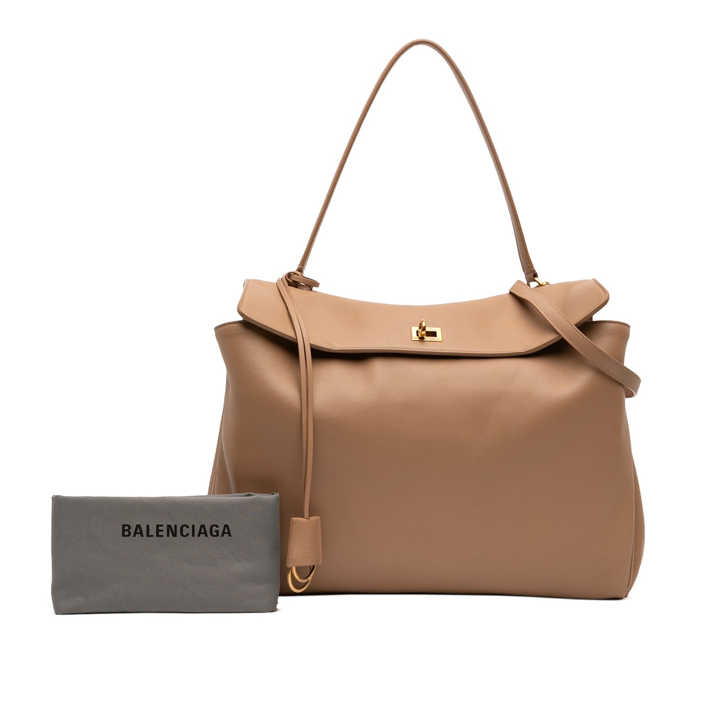 Balenciaga Large Smooth Calfskin Rodeo Satchel