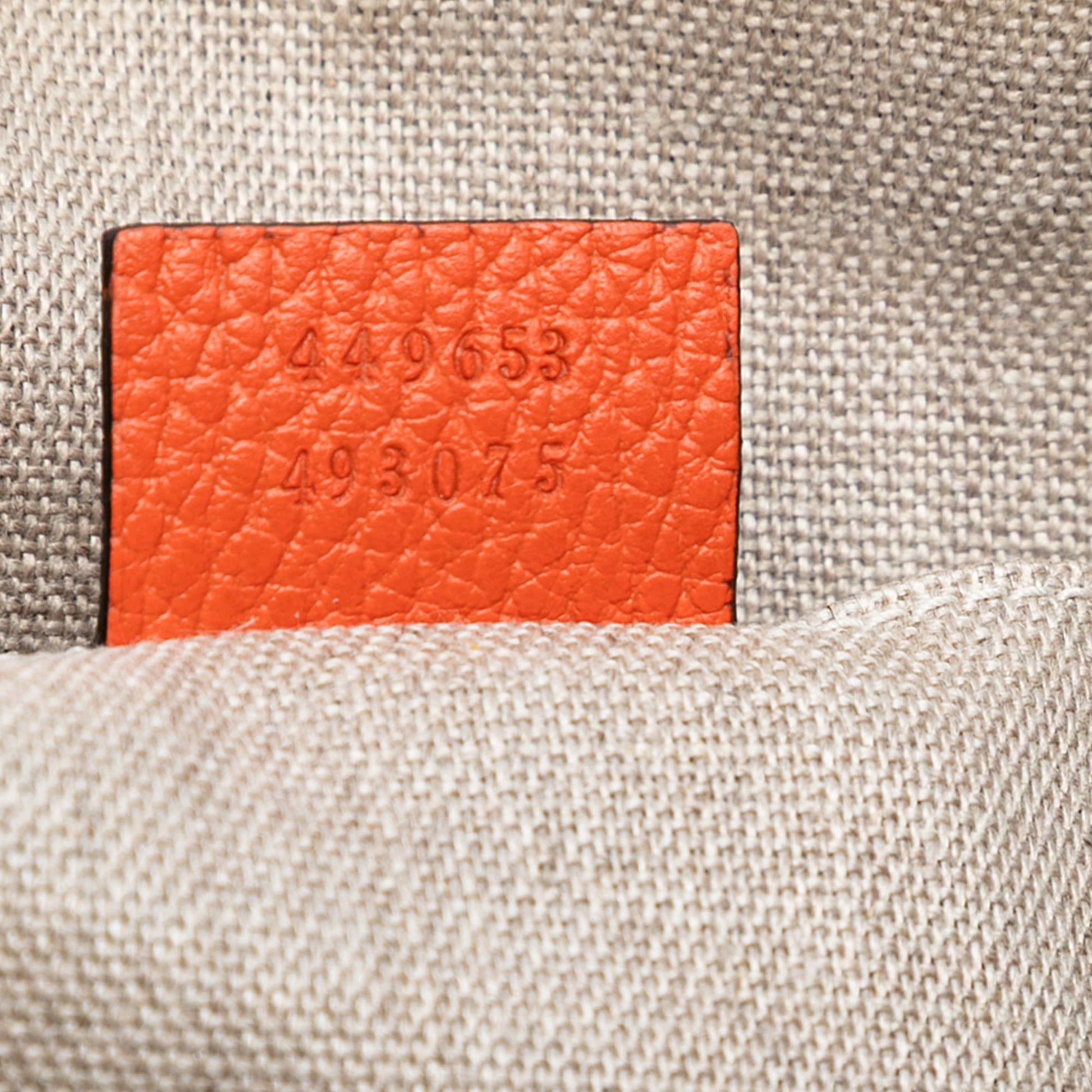 Gucci Calfskin Bamboo Tassel Clutch