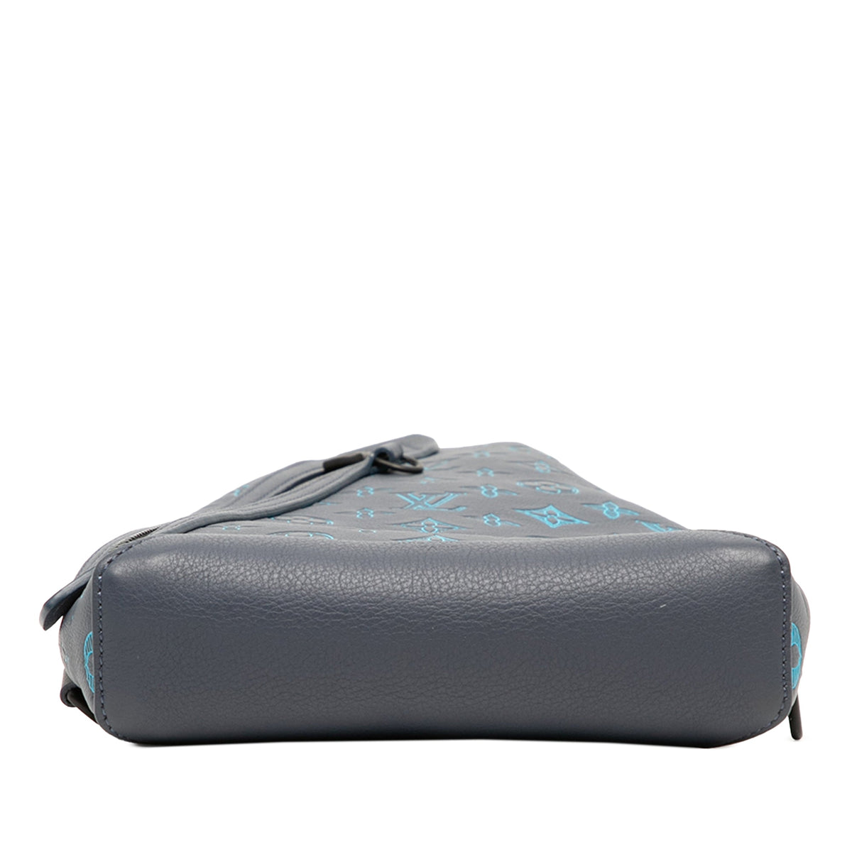 Louis Vuitton Monogram Shadow Duo Sling — Blue