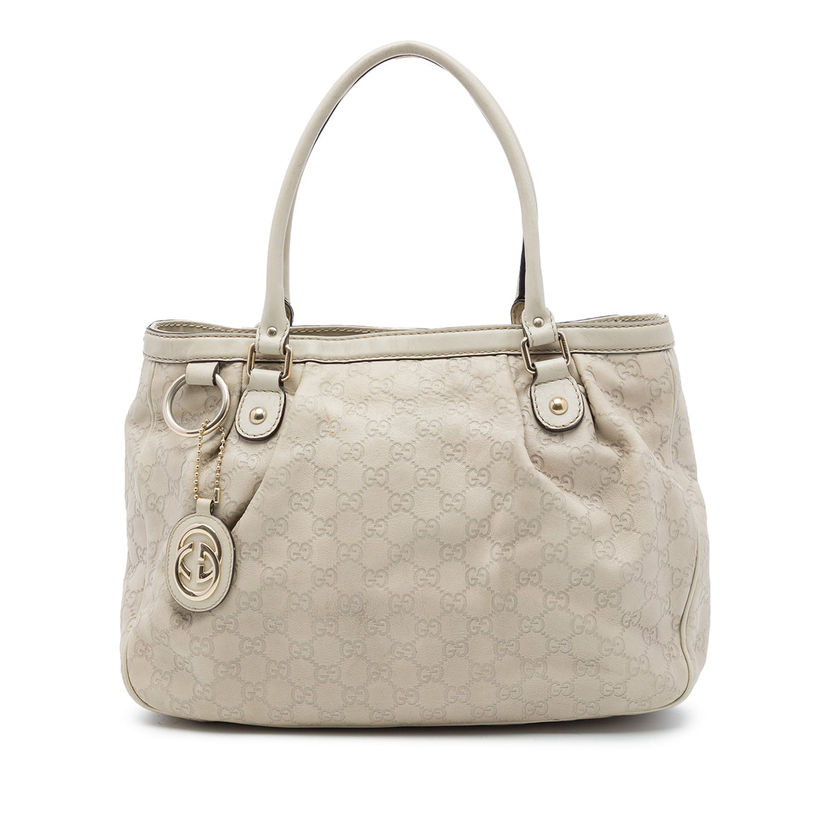 Gucci Guccissima Sukey Tote — Brown