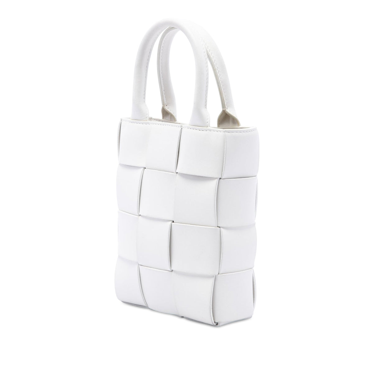 Bottega Veneta Mini Maxi Intrecciato Nappa North South Cassette Tote