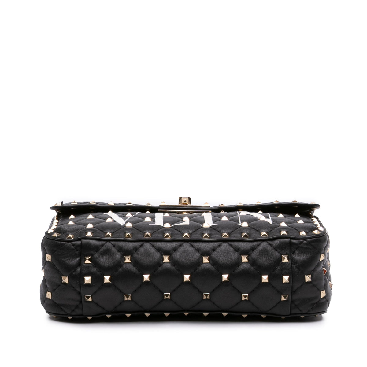 Valentino Medium Lambskin VLTN Rockstud Spike Satchel