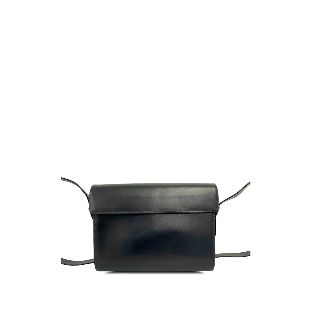 Cartier Leather Sapphire Line Crossbody — Black