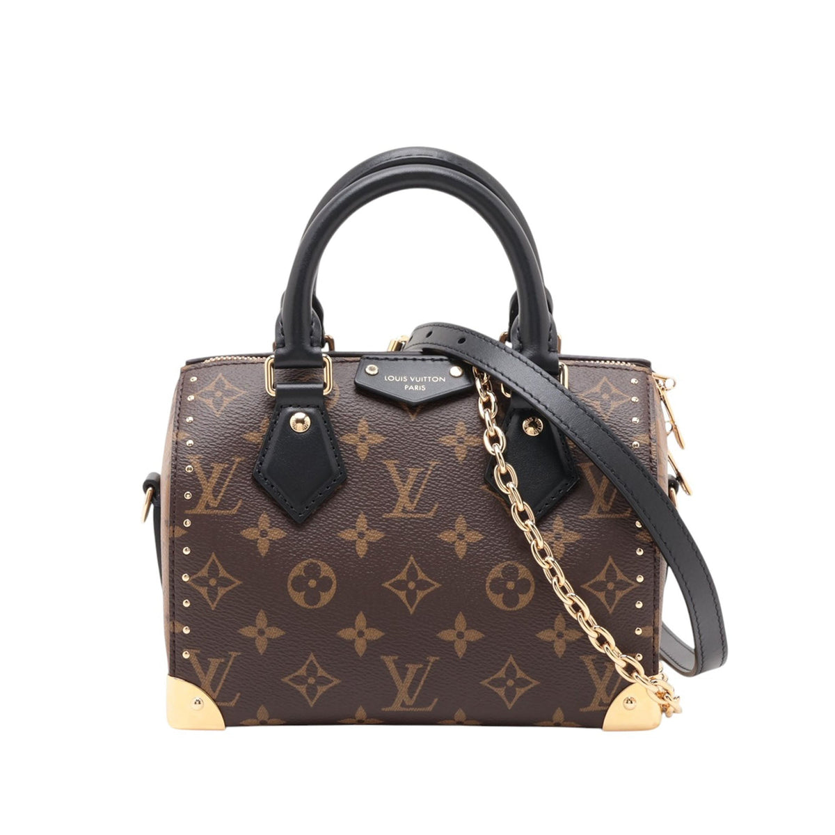 Louis Vuitton Monogram Reverse Speedy Trunk 20 — Brown