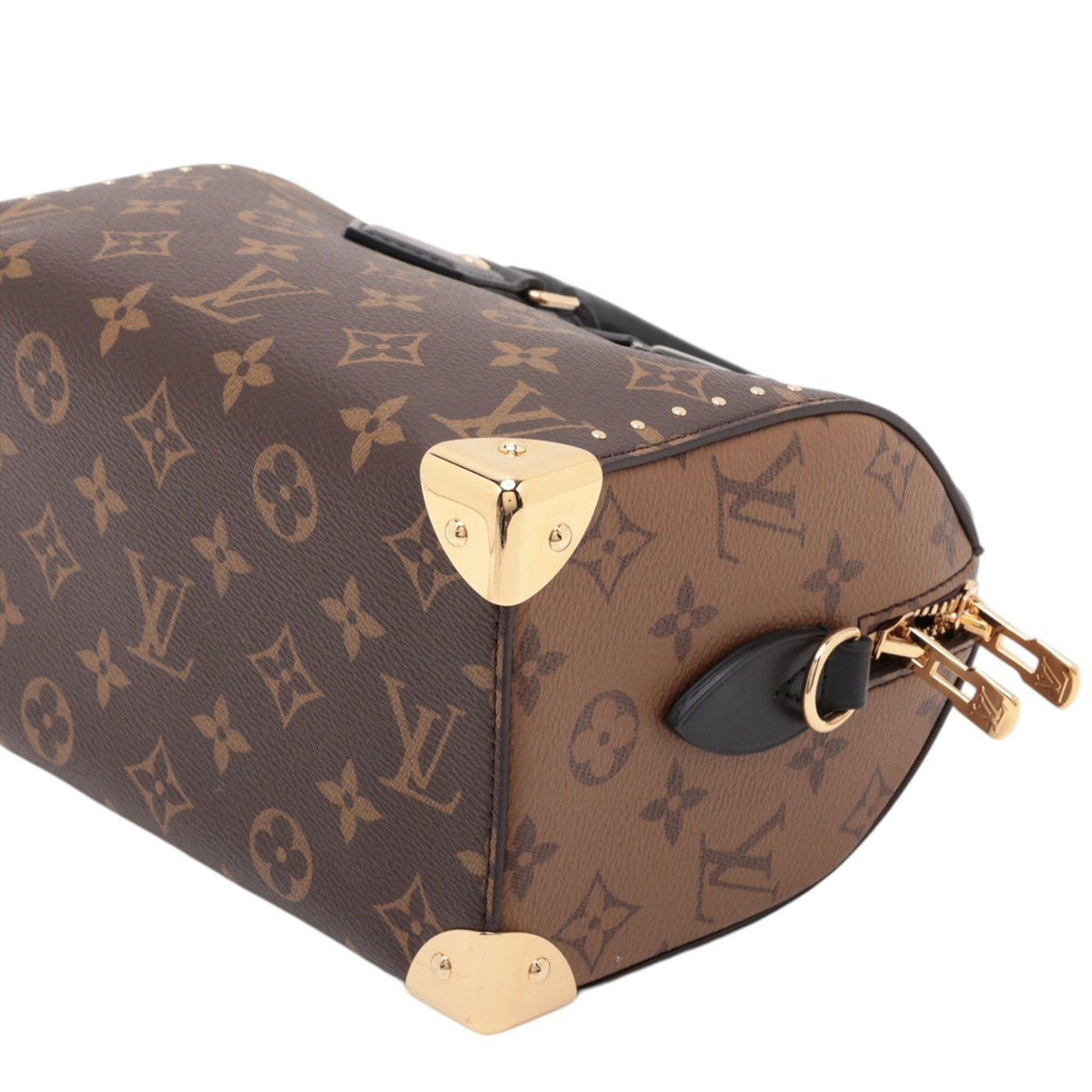 Louis Vuitton Monogram Reverse Speedy Trunk 20 — Brown