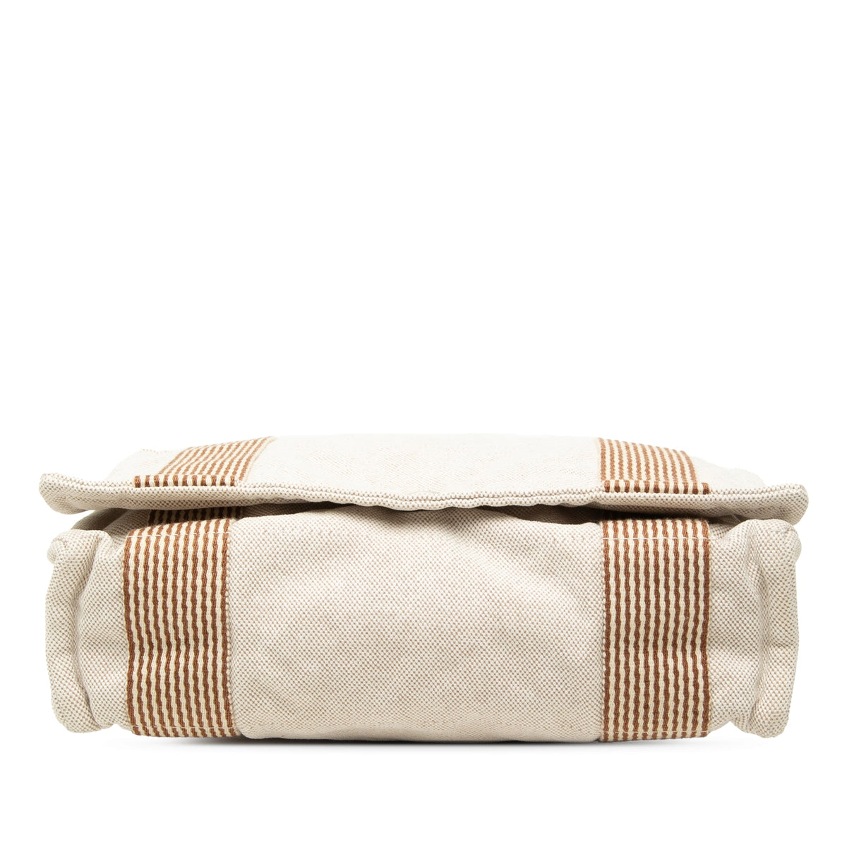 Hermès Canvas Fourre Tout Besace MM — Beige