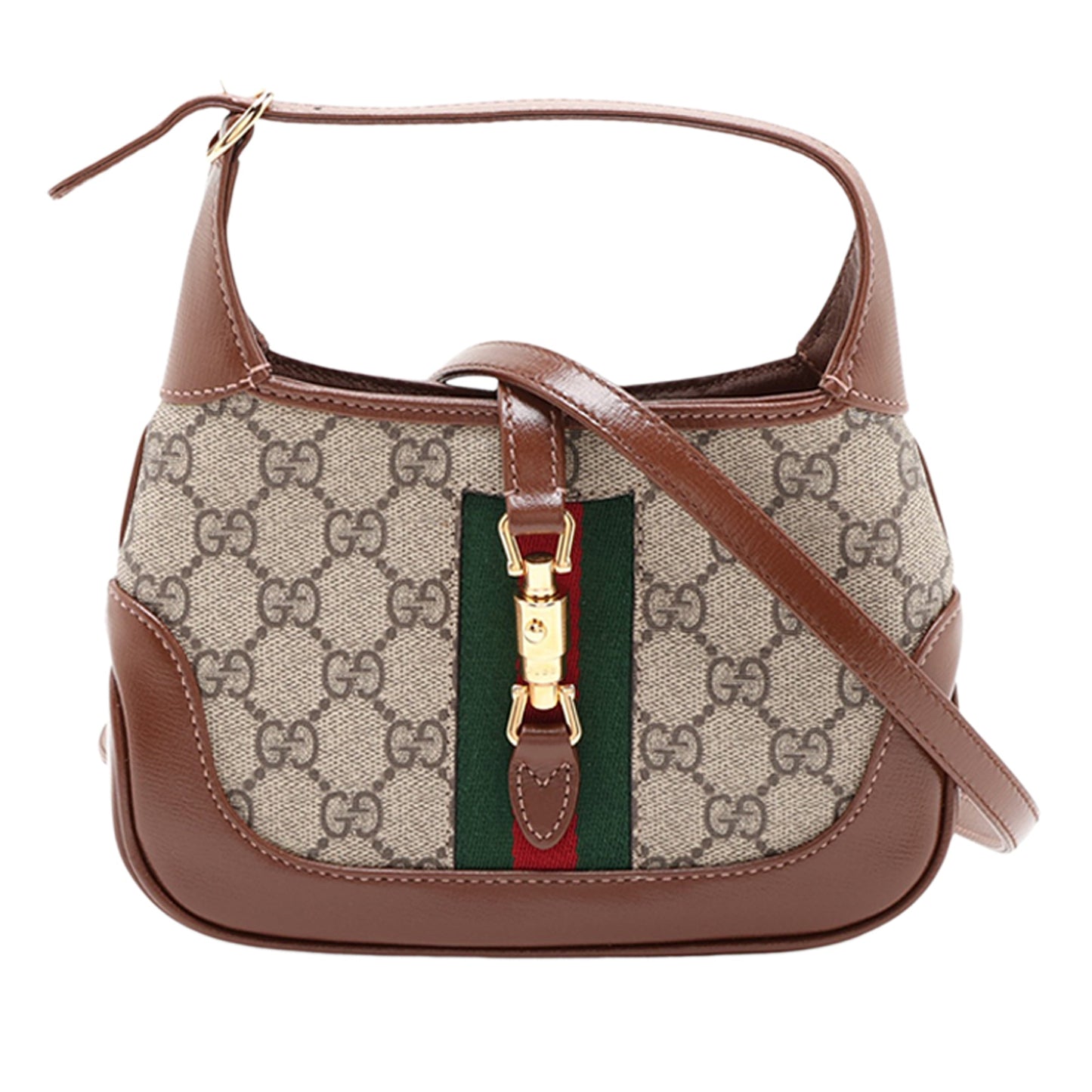 Gucci Mini GG Supreme Web Jackie 1961 Crossbody
