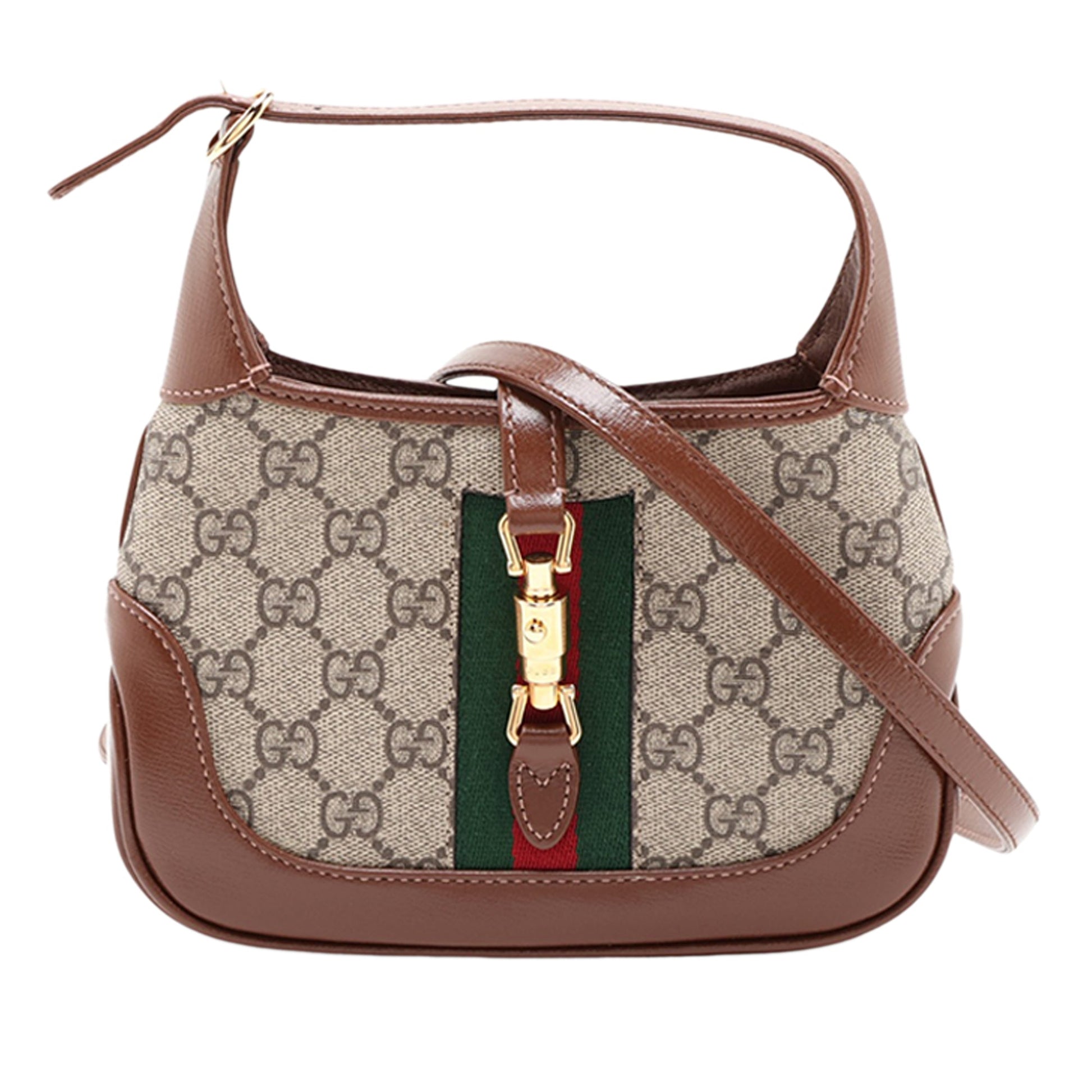 Gucci Mini GG Supreme Web Jackie 1961 Crossbody