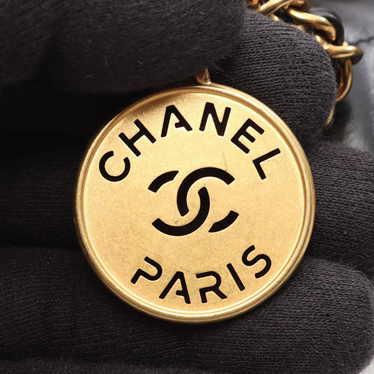 Chanel Mini Shiny Calfskin 22 Handbag