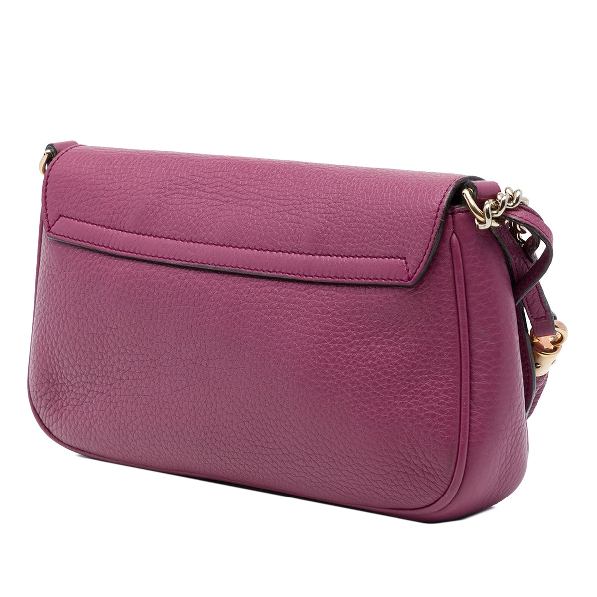 Gucci Medium Calfskin Soho Chain Flap Crossbody