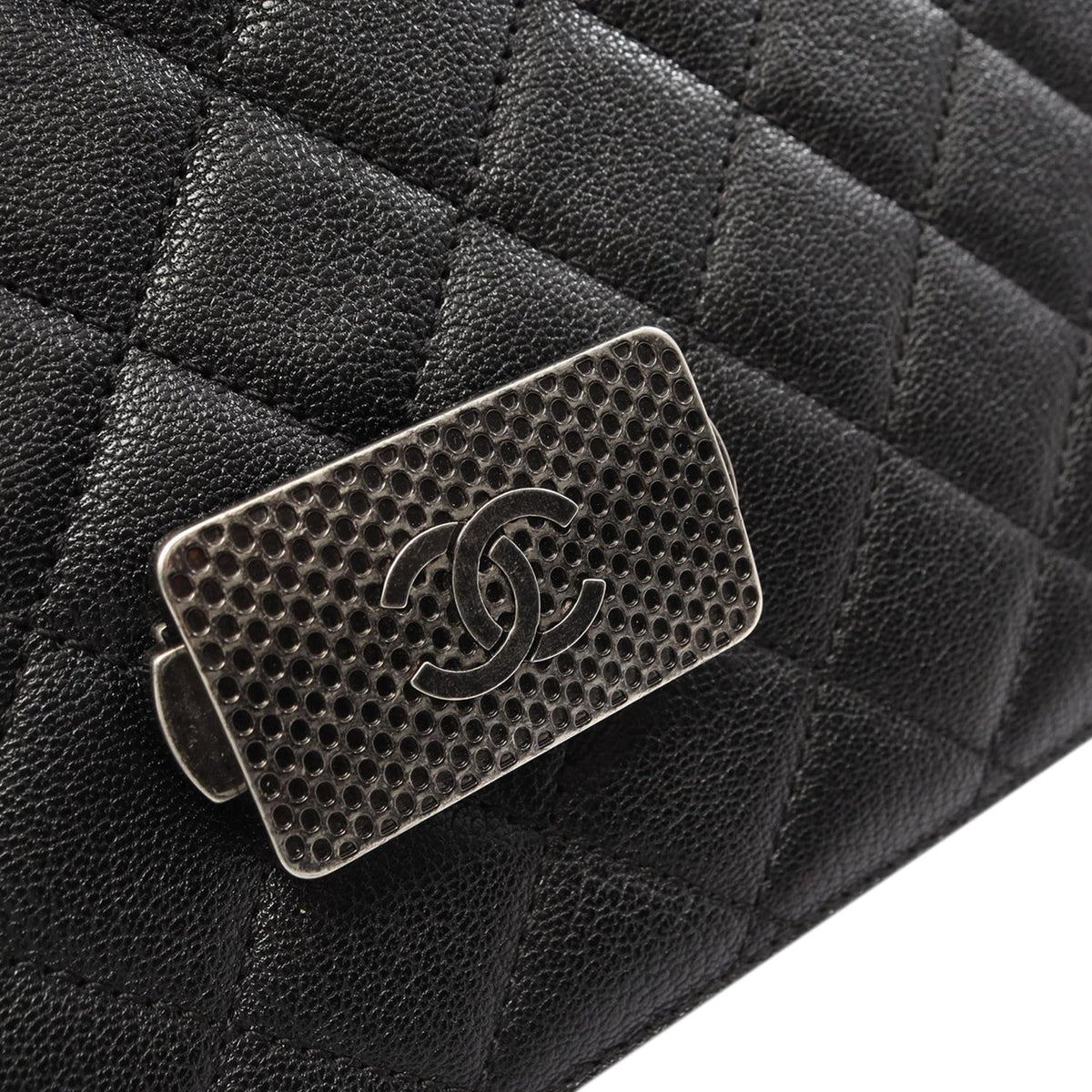 Chanel Quilted Calfskin CC University Flap