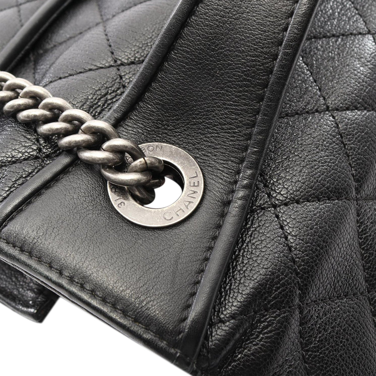 Chanel Quilted Calfskin CC University Flap
