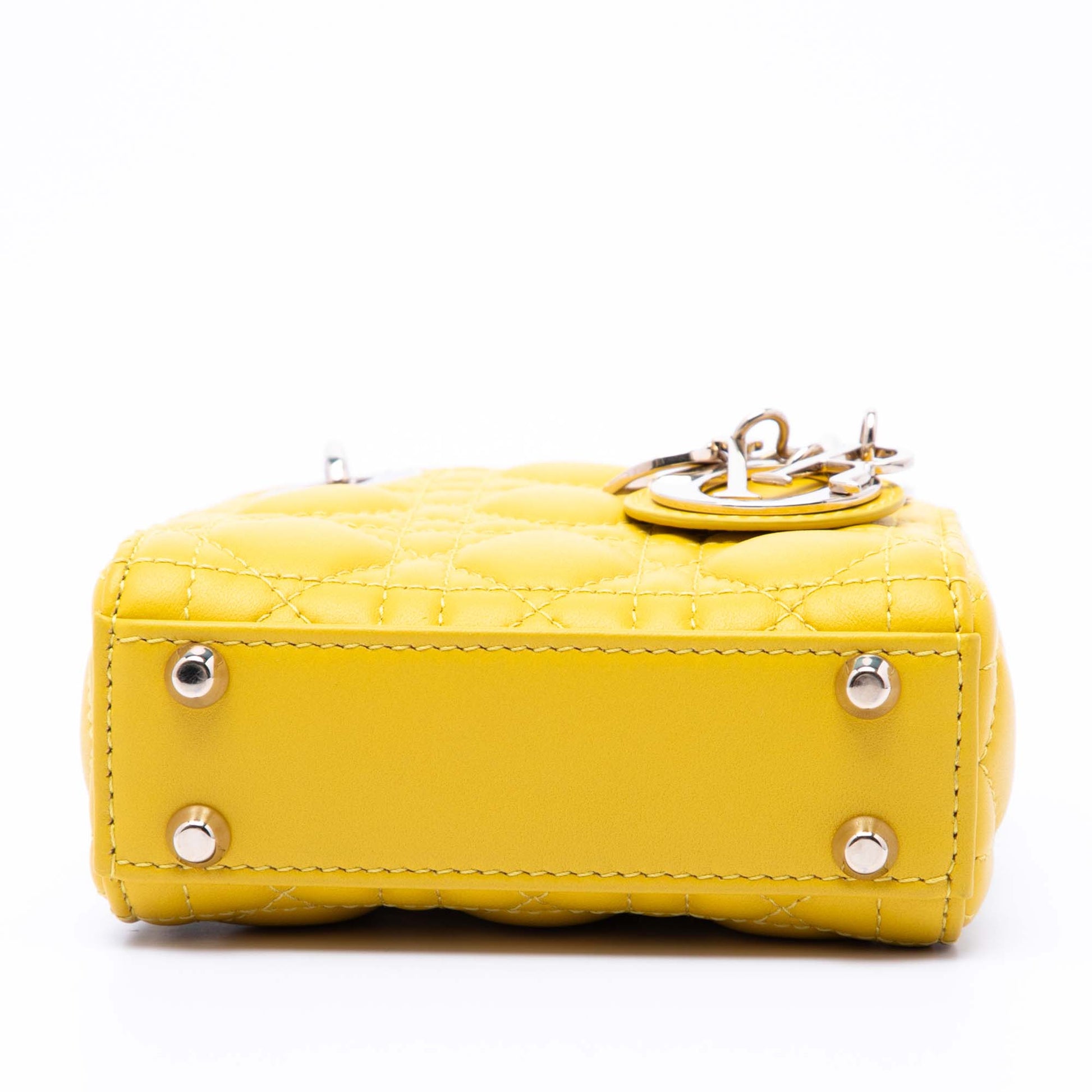 Dior Micro Lambskin Cannage Lady Dior