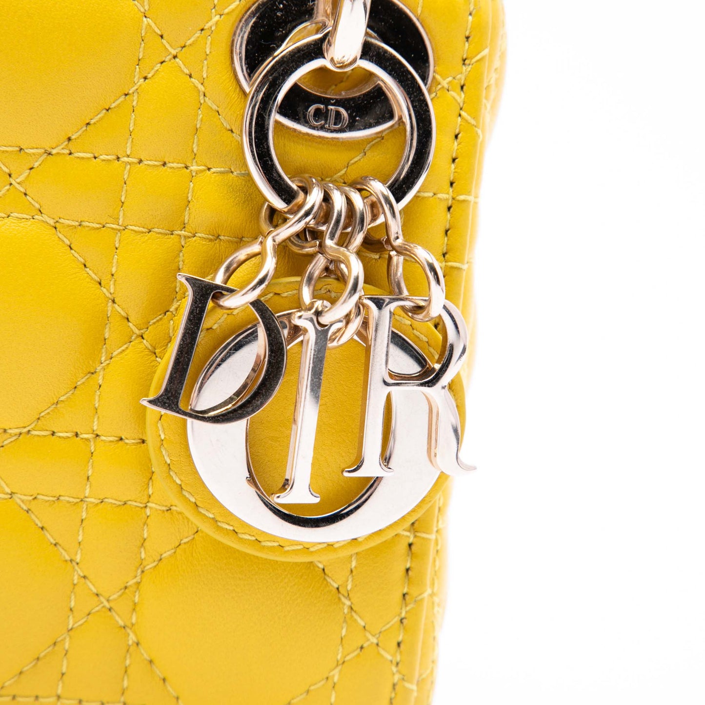 Dior Micro Lambskin Cannage Lady Dior