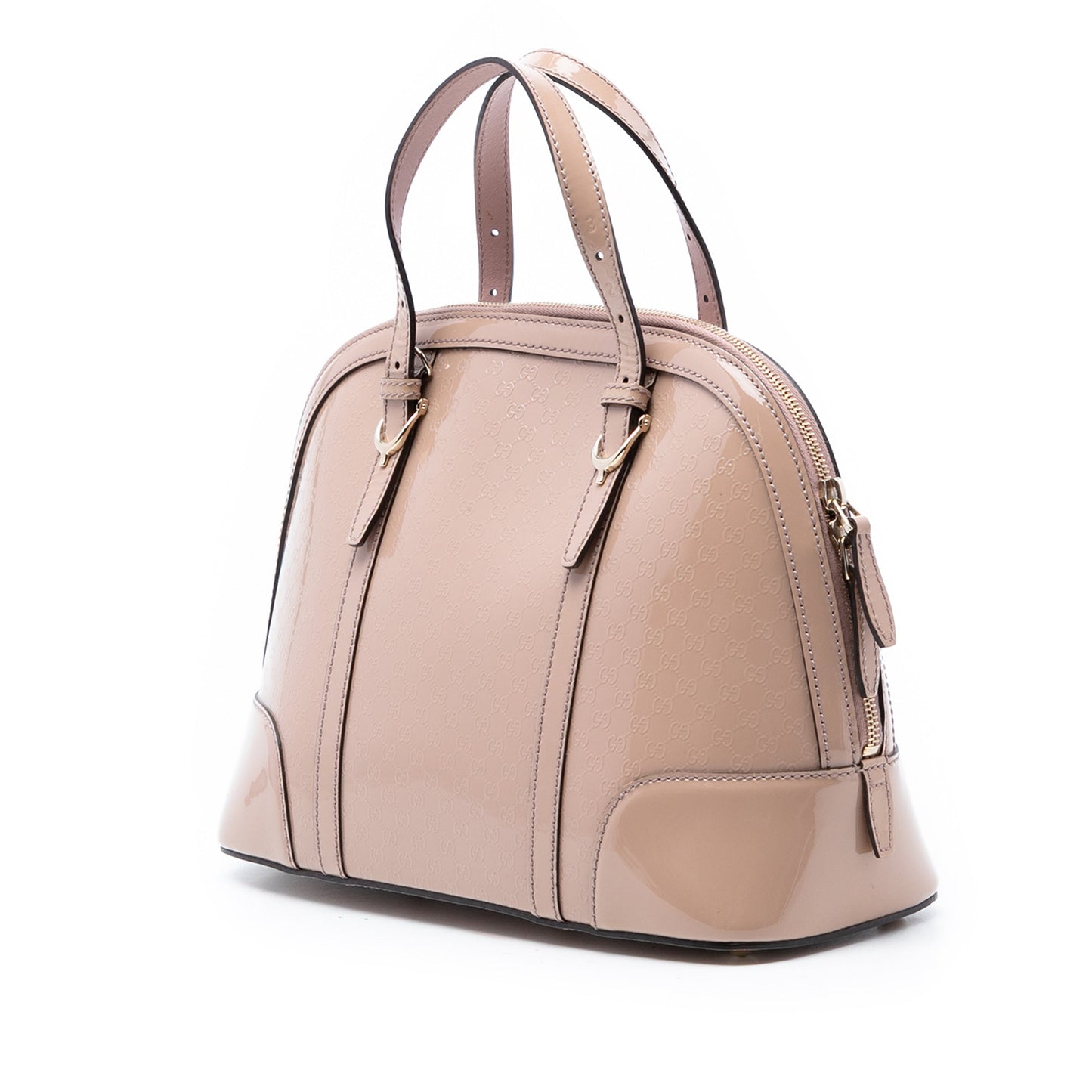 Gucci Small Microguccissima Patent Nice Satchel