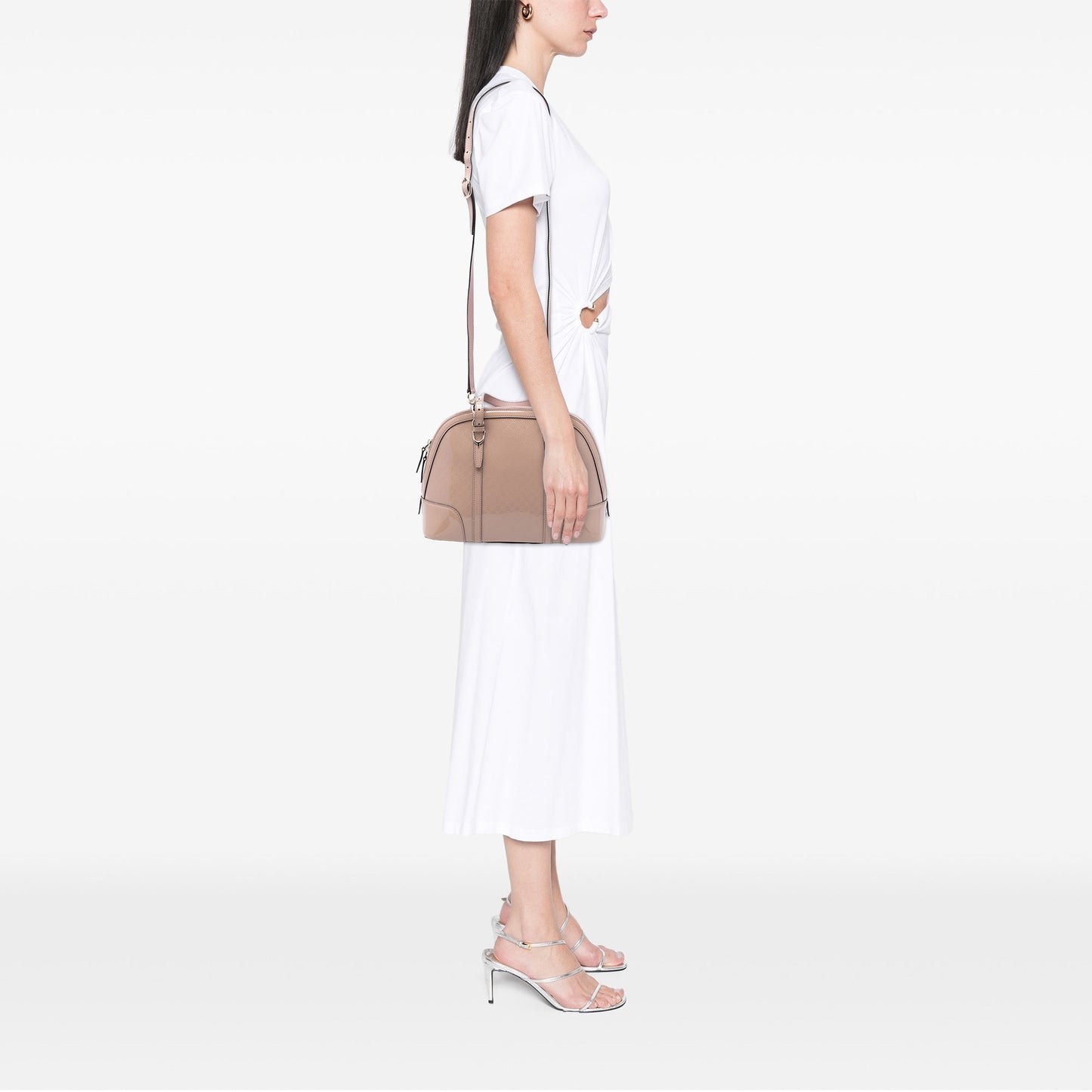 Gucci Small Microguccissima Patent Nice Satchel