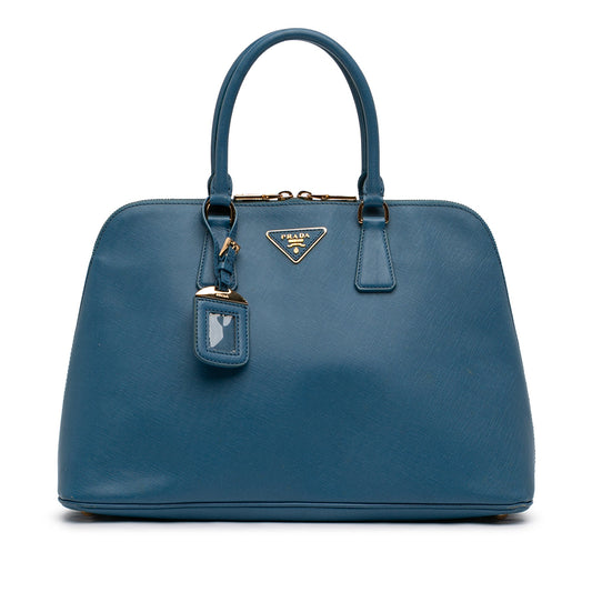 Prada Large Saffiano Lux Promenade Satchel
