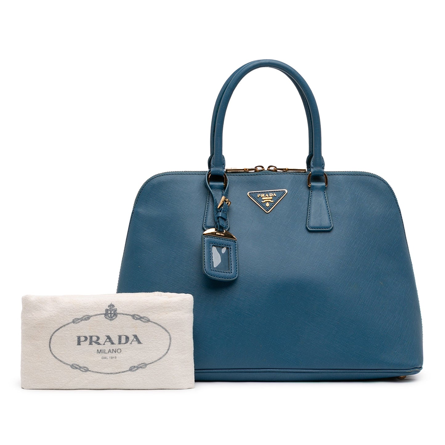Prada Large Saffiano Lux Promenade Satchel