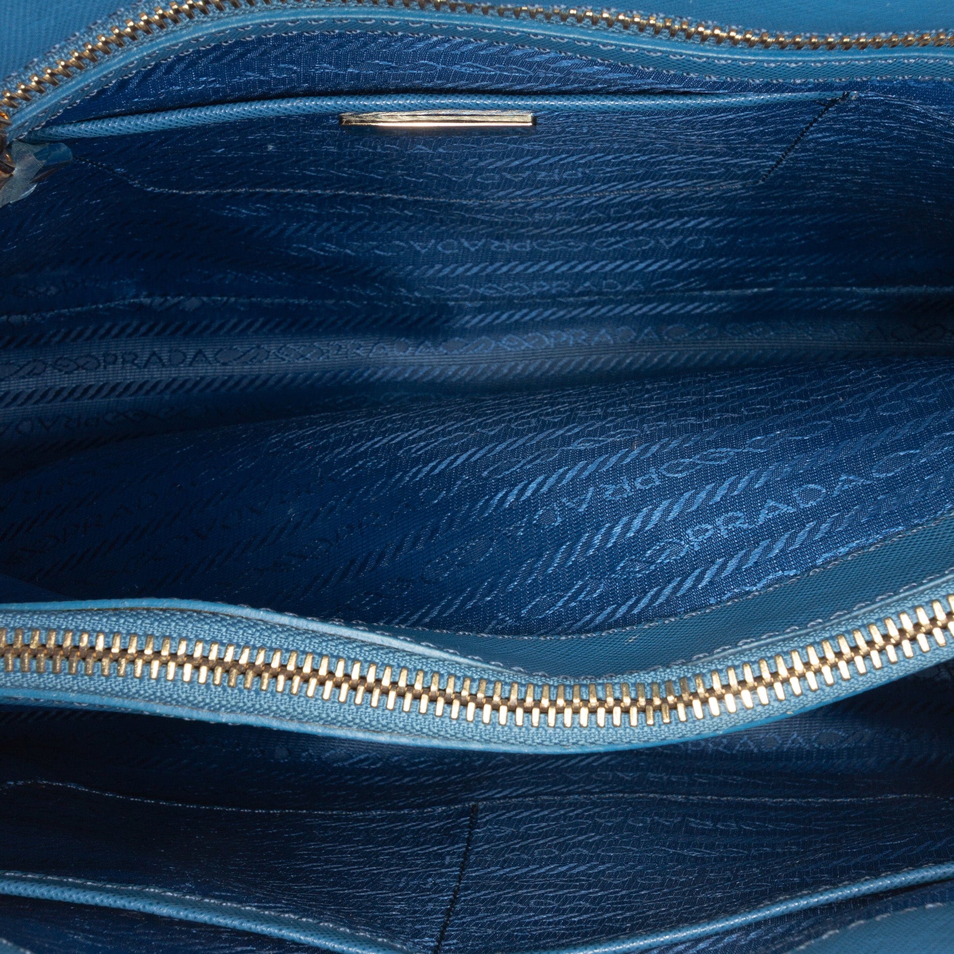 Prada Large Saffiano Lux Promenade Satchel
