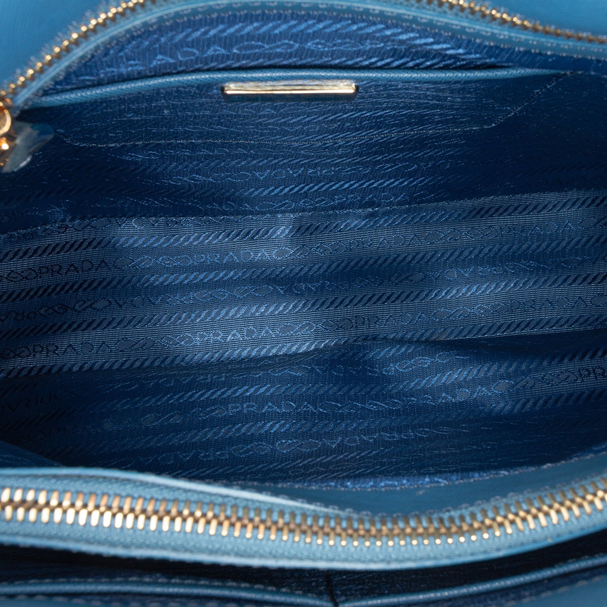Prada Large Saffiano Lux Promenade Satchel