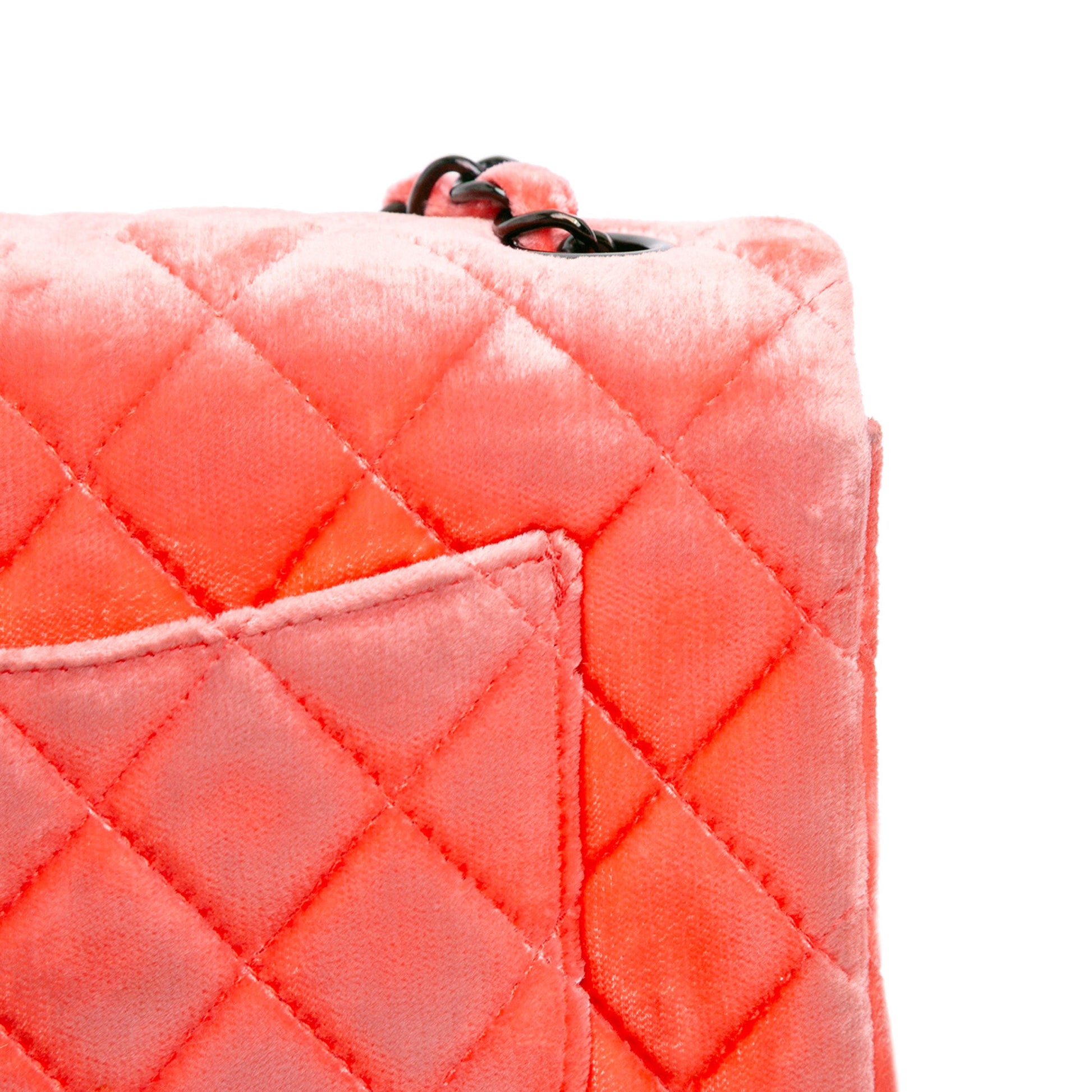 Chanel Mini Rectangular Classic Velvet Single Flap