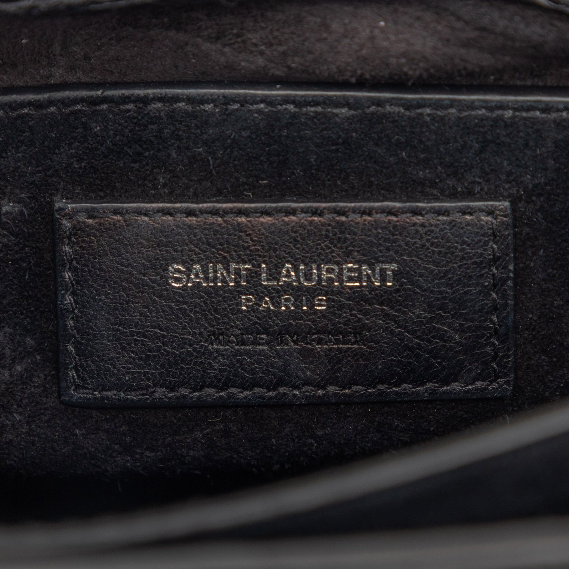 Saint Laurent Medium Croc Embossed Leather Monogram Sunset Crossbody