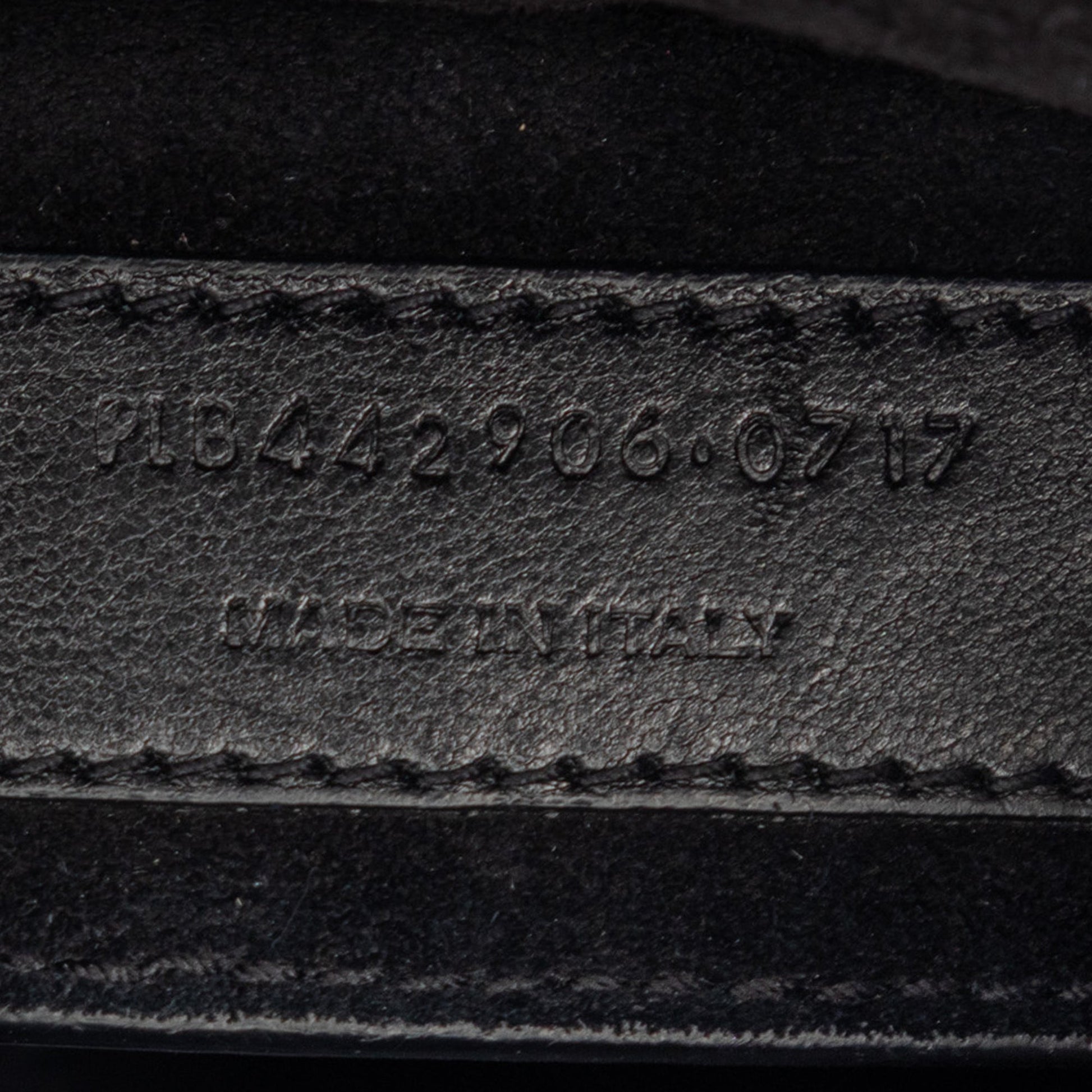 Saint Laurent Medium Croc Embossed Leather Monogram Sunset Crossbody