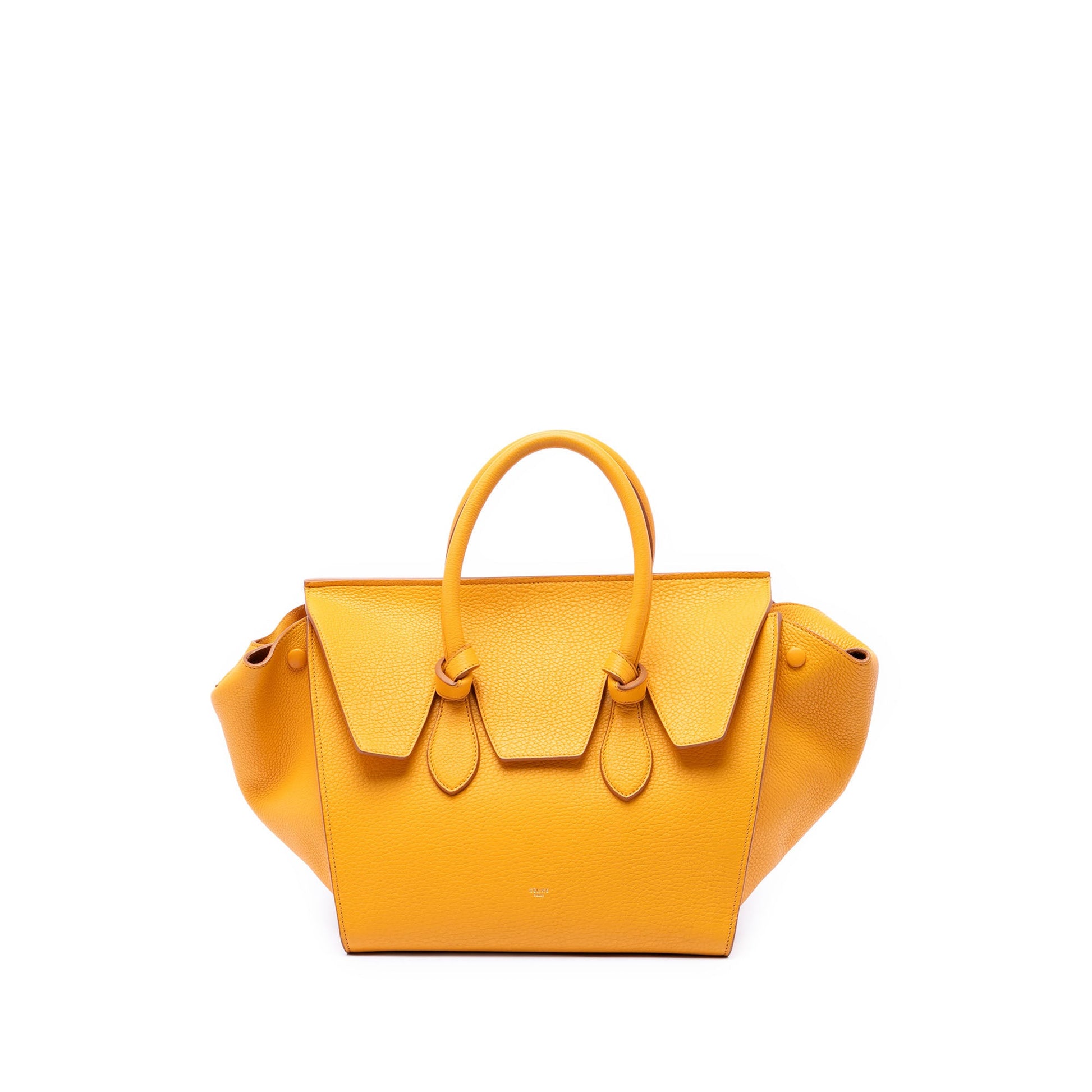 Celine Medium Grained Calfskin Tie Knot Tote