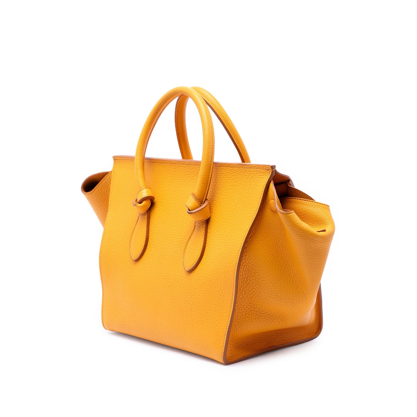 Celine Medium Grained Calfskin Tie Knot Tote