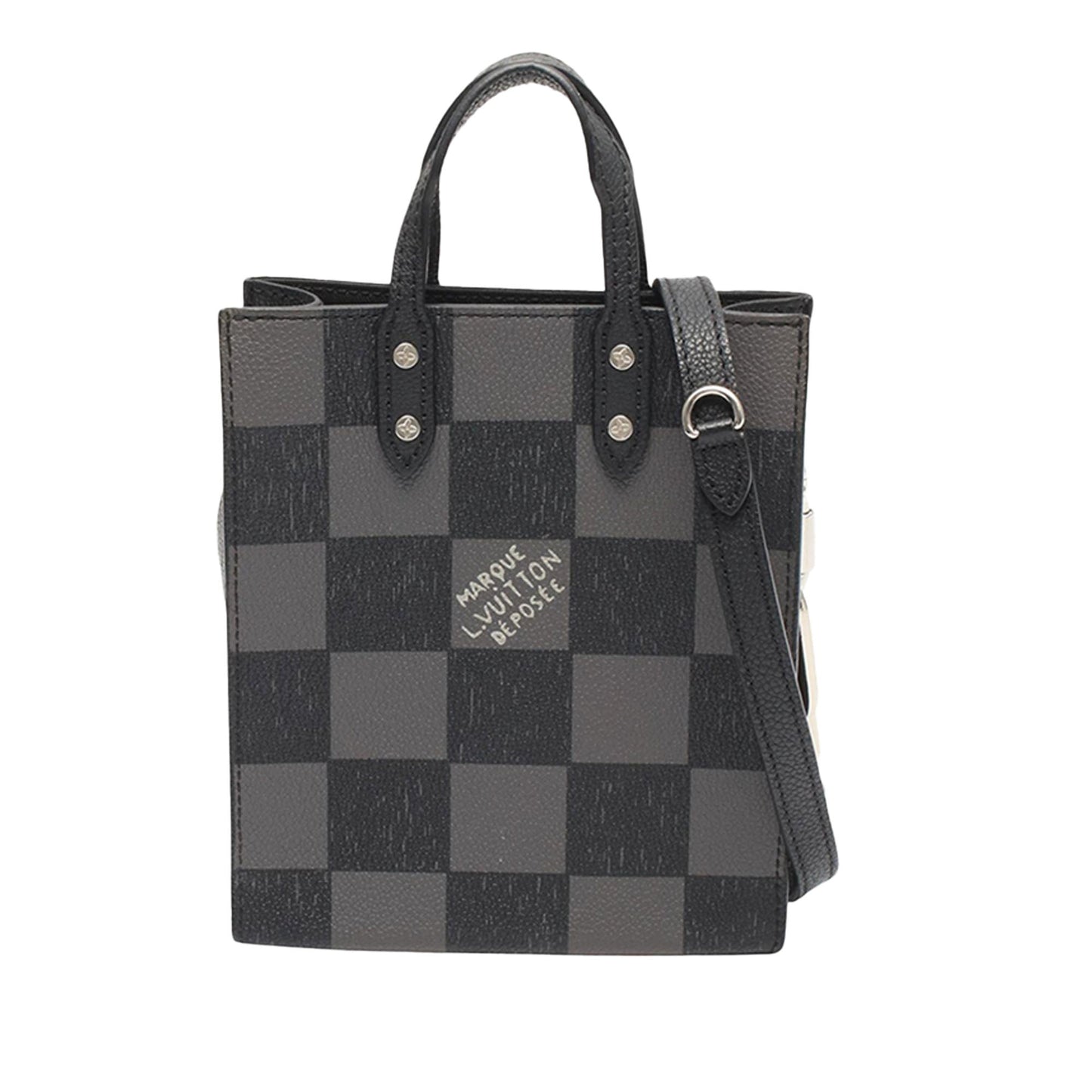 Louis Vuitton Damier Checkerboard Sac Plat XS