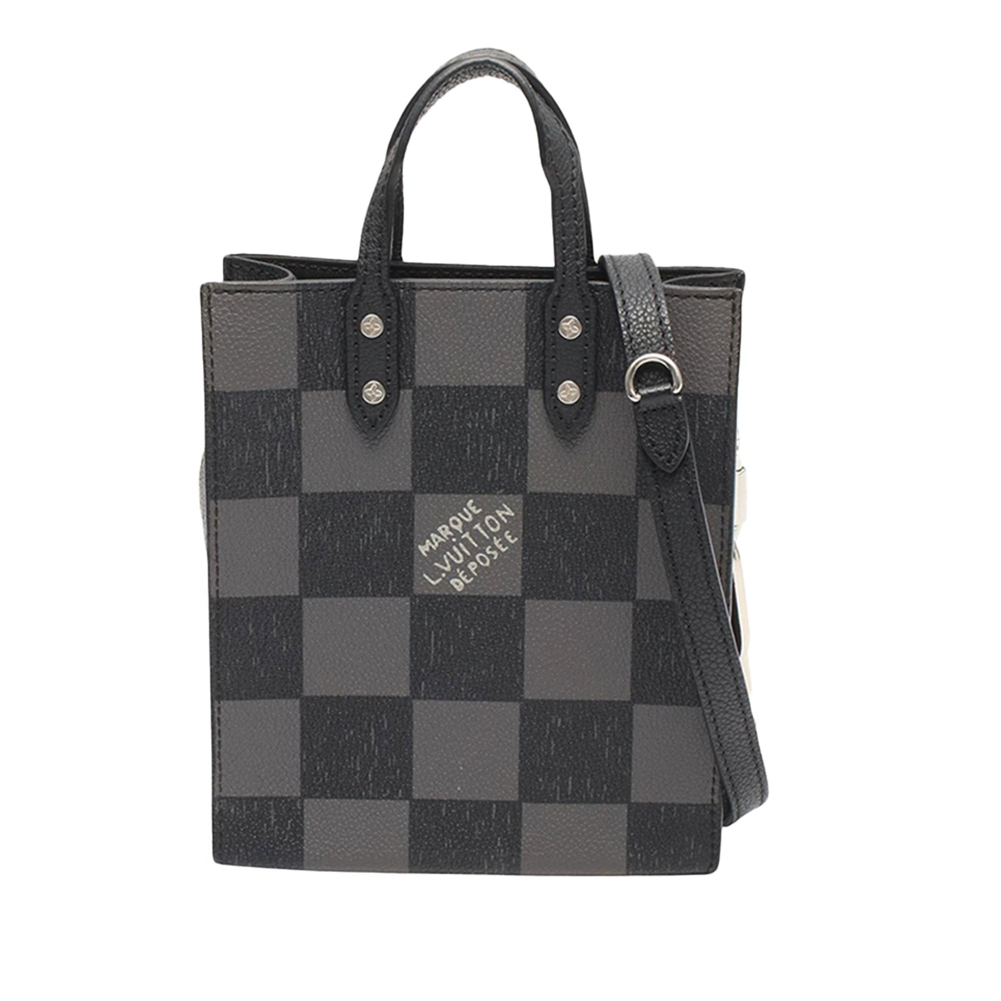 Louis Vuitton Damier Checkerboard Sac Plat XS