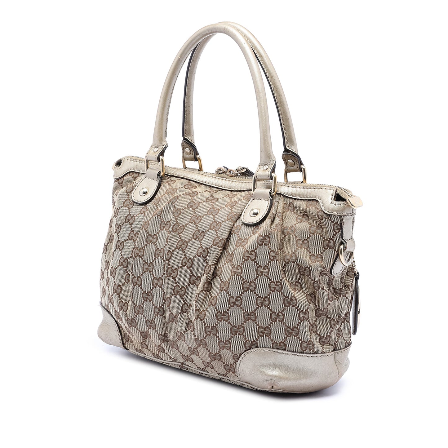 Gucci GG Canvas Sukey Satchel