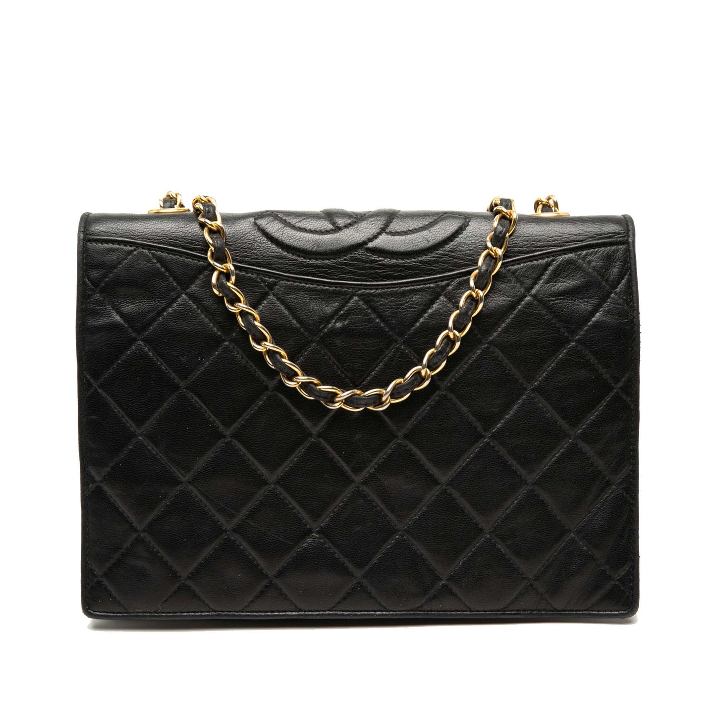 Chanel CC Quilted Lambskin Full Flap