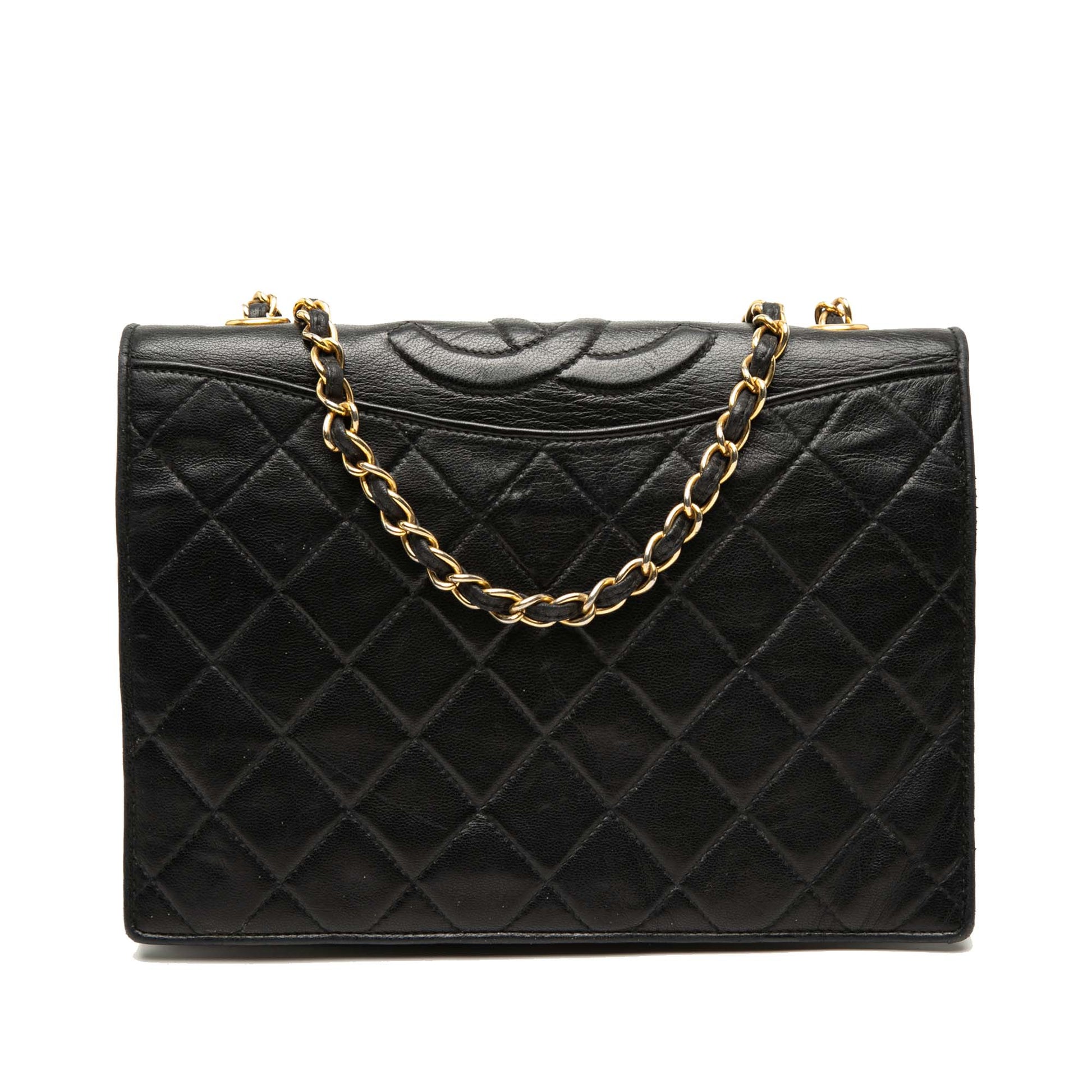 Chanel CC Quilted Lambskin Full Flap