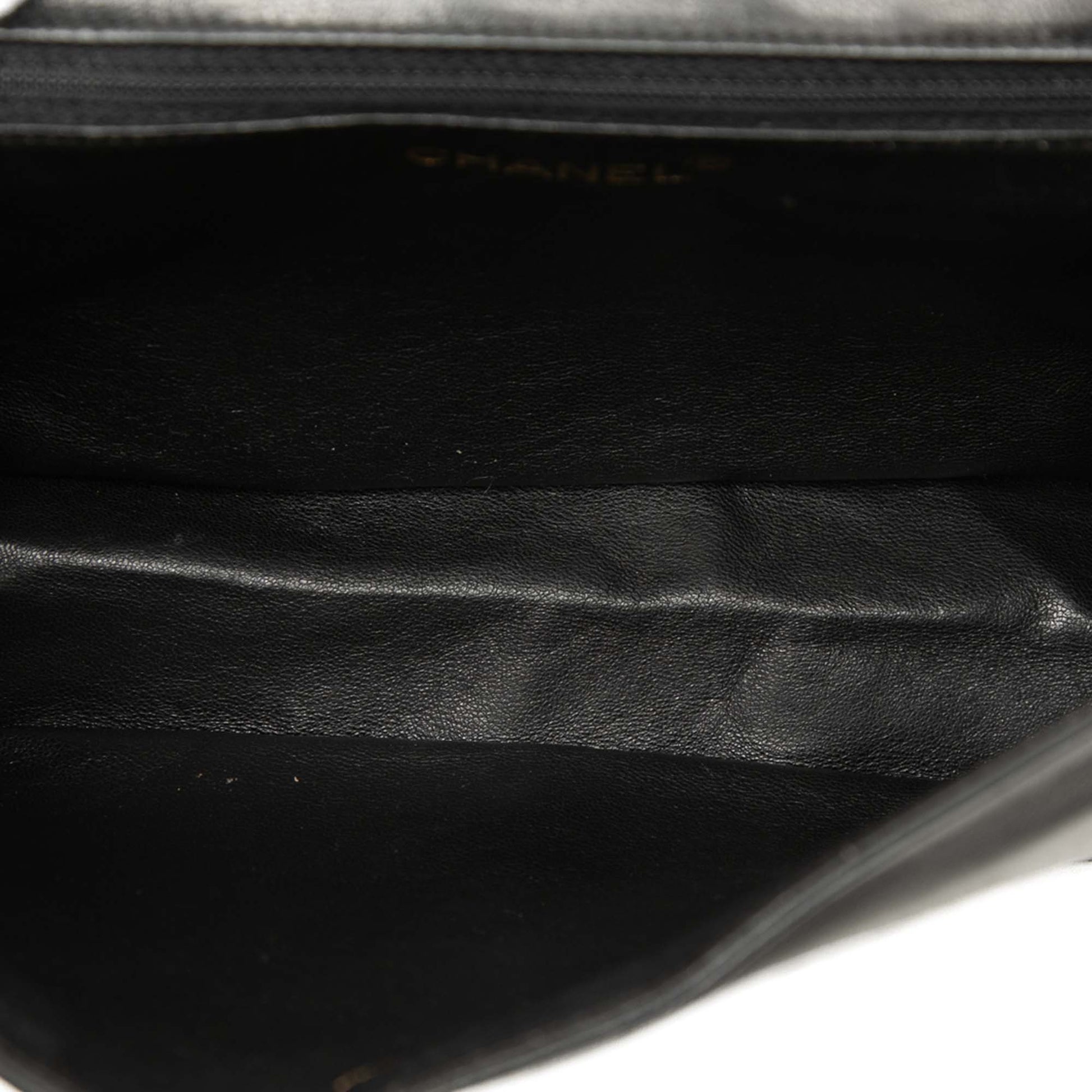 Chanel CC Quilted Lambskin Full Flap