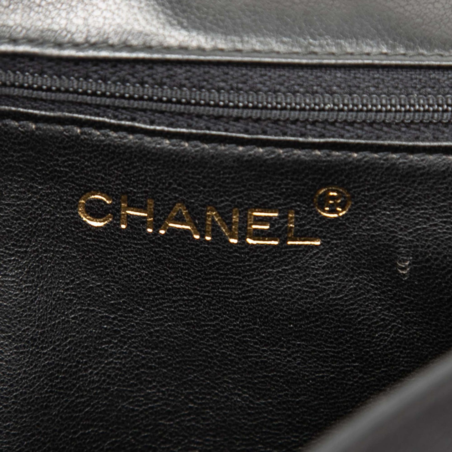 Chanel CC Quilted Lambskin Full Flap