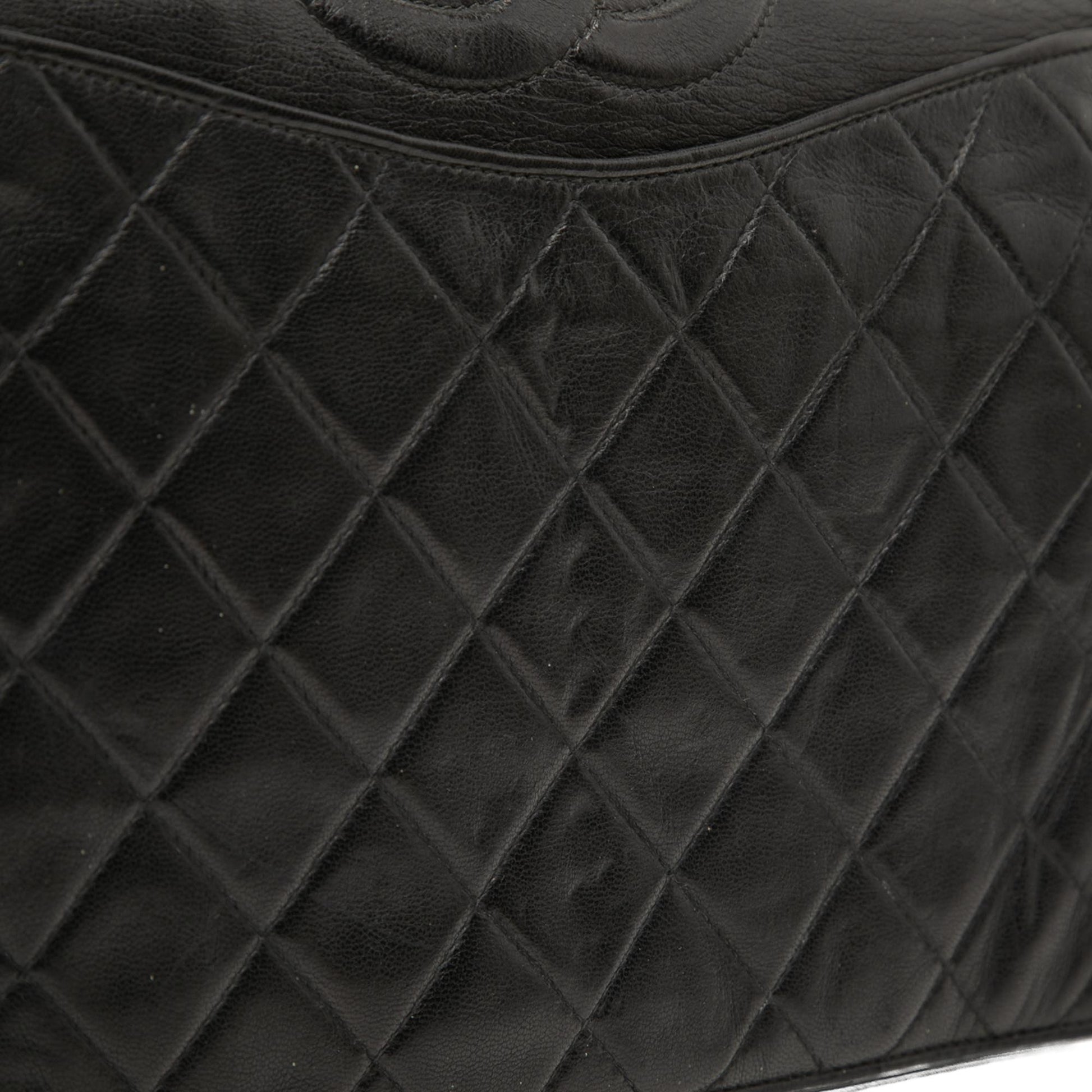 Chanel CC Quilted Lambskin Full Flap