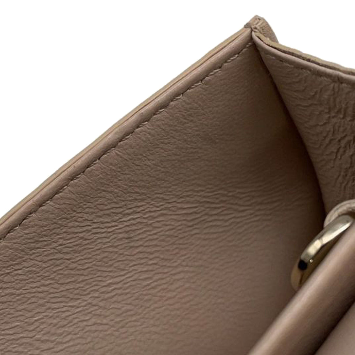 Valentino Leather VLogo Card Case on Chain — Pink